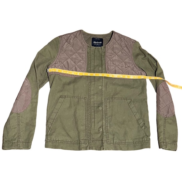 Madewell Women’s Green and Brown Utility Jacket - Picture 7 of 10